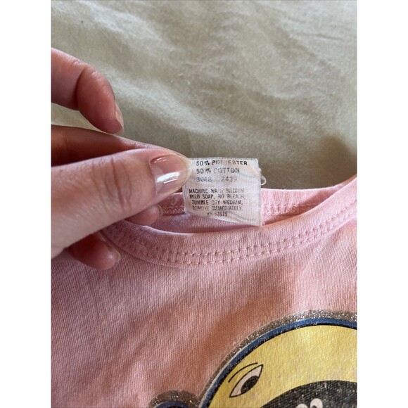 1980s PAC-MAN Kids Kids Pink T-SHIRT 2T Pacman SINGLE STITCH Vintage EUC Rare - Picture 3 of 6